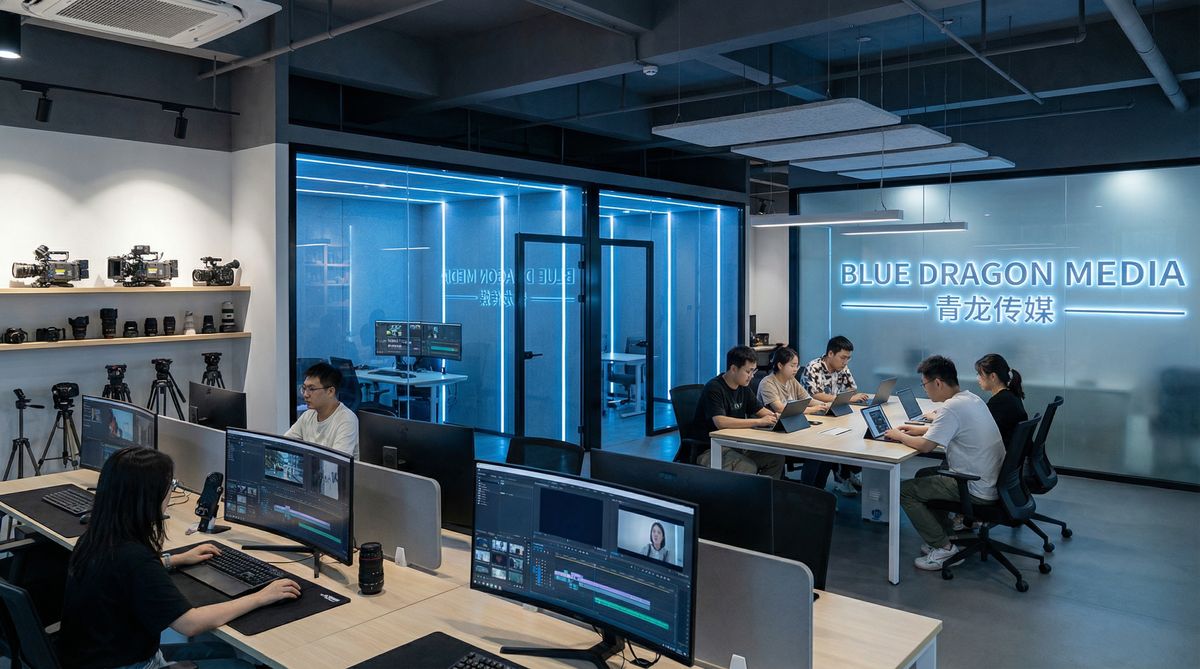 黑丝影视传媒公司办公室