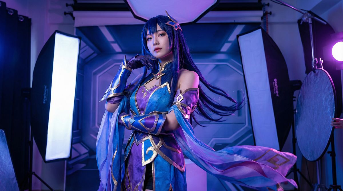 黑丝Cosplay写真视频